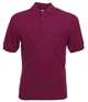 Футболка поло мужская Fruit of the Loom 65/35 Polo M Бордовый (063402041M) - изображение 1