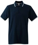 Поло Fruit of the Loom Premium tipped polo 2XL 85 Глубокий Темно-Синий / Белый (0630320852XL) - изображение 1