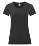 Футболка Fruit of the loom Ladies Iconic T XS Чорний (61-432-0) - зображення 1