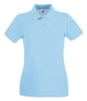 Поло Fruit of the loom Premium polo Lady-Fit L Голубой (63-030-0) - изображение 1