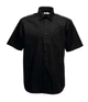 Сорочка чоловіча Fruit of the Loom Poplin shirt short sleeve M Чорний (065116036M) - зображення 1