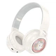 Беспроводные детские наушники HOCO W50 с RGB подсветкой |BT5.3, AUX/TF, 12h| Milky white - изображение 1
