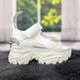 Босоножки подростковые для девочки Jong Golf белые на платформе 34 р (21,5 см) 5417 - изображение 1