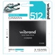 Твердотельный накопитель SSD Жесткий диск Wibrand Caiman 512GB 2.5" 7mm SATAIII Standard (WI2.5SSD/CA512GBST) - изображение 2