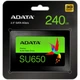 Твердотільний накопичувач SSD ADATA Ultimate SU650 240GB 2.5" SATA III 3D NAND TLC (ASU650SS-240GT-R) - зображення 3