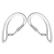 Силиконовые держатели для беспроводных наушников AirPods / ушные крючки, прозрачные (86004676) - изображение 3