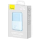 Павербанк powerbank УМБ Baseus Bipow Pro PPBD030003 20000mAh 22.5W 2хUSB-A QC3.0 In USB-C Li-pol Display Cable Blue - изображение 6