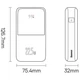 Павербанк powerbank УМБ Baseus Bipow Pro PPBD030003 20000mAh 22.5W 2хUSB-A QC3.0 In USB-C Li-pol Display Cable Blue - изображение 10