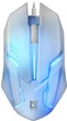 Дротова ігрова мишка Defender Cyber ​​MB-560L 1200 dpi RGB White (52561) - зображення 2
