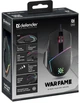 Игровая проводная мышка Defender Warfame GM-880L 12800dpi 8кн RGB Black (52880) - изображение 4