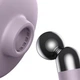 Автомобильное крепление держатель для смартфона Baseus SUCC000005 Magnetic Клейкая лента Purple - изображение 5