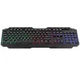 Проводная игровая клавиатура XTRIKE ME KB-306 UA 114 кл RGB LED USB Black - изображение 5