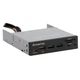 Внутренний картридер Card Reader Chieftec CRD-908H 2x USB3.2 2x Type-C 1x PD3.0 1x QC3.0 USB 3.5" Black - изображение 1