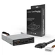 Внутренний картридер Card Reader Chieftec CRD-908H 2x USB3.2 2x Type-C 1x PD3.0 1x QC3.0 USB 3.5" Black - изображение 5