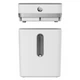 Уничтожитель документов шредер HP OneShred 12CC A4 80g х12 листов 4*35 23л White (2802) - изображение 2
