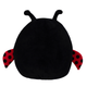 Maskotka Squishmallows Trudy - Black Ladybug (196566187078) - obraz 6