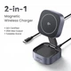 Зарядний пристрій Ugreen 2-in-1 MagSafe 25w Qi2 Magnetic Wireless Charger для iPhone 17/17 Pro/17 Pro Max, iPhone 16/15/14/13/12 Series - зображення 1
