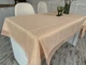 Скатерть праздничная с кружевом 120x150 см тканевая 3386-zkr - изображение 2