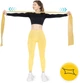 Лента-эспандер для спорта и реабилитации 4FIZJO Flat Band 200 х 15 см 25-35 кг Gold (P-5907739310453) - изображение 4