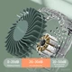 Вентилятор портативний FAN DQ203 на шию з акумулятором USB 10 годин Green - зображення 5