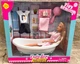 Набор кукол с кукольной мебелью Ванная комната и Кухня Defa Lucy Tidy Bathroom - изображение 2