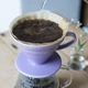 Пуровер Hario воронка v60 02, Фиолетовый, для приготовления кофе, керамика, 400 мл, на 4 порции - изображение 4