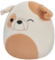 М'яка іграшка Squishmallows Little Plush Brock - Winking Bulldog W/Fuzzy Belly 19см (0196566213302) - зображення 2