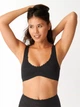 Бюстгальтер без косточек Sloggi Zero Feel Lace 2.0 Bralette 10211241 XS Черный (7613138528068) - изображение 1