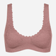 Бюстгальтер без кісточок Sloggi Zero Feel Lace 2.0 Bralette 10211241 XL Какао (7613138528204) - зображення 4