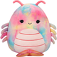 Maskotka Squishmallows Candis - Rainbow Tie-Dye Shrimp (0196566214446) - obraz 1