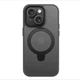 Чехол для iPhone 15 Plus Fruct Back Stand Case with Magsafe Матовый Black - изображение 1
