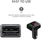 FM Трансмиттер Модулятор для авто Clefers N4 - с Bluetooth MP3 AUX - 2xUSB передатчик Черный (500890-N4) - зображення 4