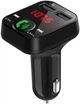 FM Трансмиттер Модулятор для авто Clefers N4 - с Bluetooth MP3 AUX - 2xUSB передатчик Черный (500890-N4) - зображення 5
