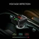FM Трансмиттер Модулятор для авто Clefers N4 - с Bluetooth MP3 AUX - 2xUSB передатчик Черный (500890-N4) - зображення 6