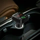 FM Трансмиттер Модулятор для авто Clefers N4 - с Bluetooth MP3 AUX - 2xUSB передатчик Черный (500890-N4) - зображення 7