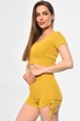 Костюм женский горчичного цвета Fashion размер 40-42 (181514) - изображение 2