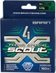 Шнур Brain Scout 4X 150 м (deep green) 0.080 мм 4.4 кг (18585526) - изображение 2