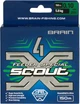 Шнур Brain Scout 4X 150 м (deep green) 0.100 мм 5.8 кг (18585527) - изображение 2