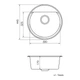 Кухонна мийка Vankor Easy EMR 01.45 gray - изображение 6