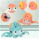 Іграшка восьминіг Octopus (тікаючий восьминіг) інтерактивний зі звуковими ефектами та датчиками перешкод Pink - изображение 2