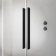 Стеклянная шторка для ванны RADAWAY Furo SL Black PND II 100 правая 10309538-54-01R+10112494-01-01 - изображение 6