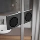 Скляна шторка для ванни RADAWAY Essenza 8 SL Black PND II 100 ліва 10500100-54-01L - зображення 6
