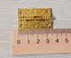 Петля декоративная накладная.Цвет "золото" 36х23мм, под шуруп - изображение 8