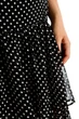 Плаття в горошок BEBE PLUS 21752 S (38204S) Чорний - зображення 4