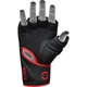 Рукавиці для ММА RDX F6 KARA Matte Red M (капа у комплекті) - изображение 6