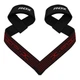Лямки для тяги RDX S4 Gym Cotton Gel Straps Black Plus - зображення 1