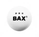 М'яч для настільного тенісу BAX 3* WHITE 10 шт 051300 - зображення 2