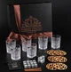 Набір камені для віскі 24шт Whiskey Stones + 6 склянок кришталь Bohemia Diamond 280 мл - зображення 1