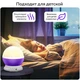 Ночник проектор звездное небо для детей Star Master вращающийся светильник Violet - изображение 6