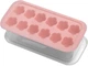 Форма для льда Stenson с контейнером Розовая 27х12х7.5 см (R92456 pink) - изображение 1